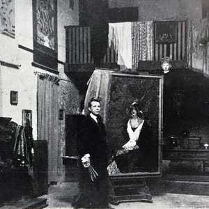 Guarino Antonio nel suo studio - Antonio  Guarino